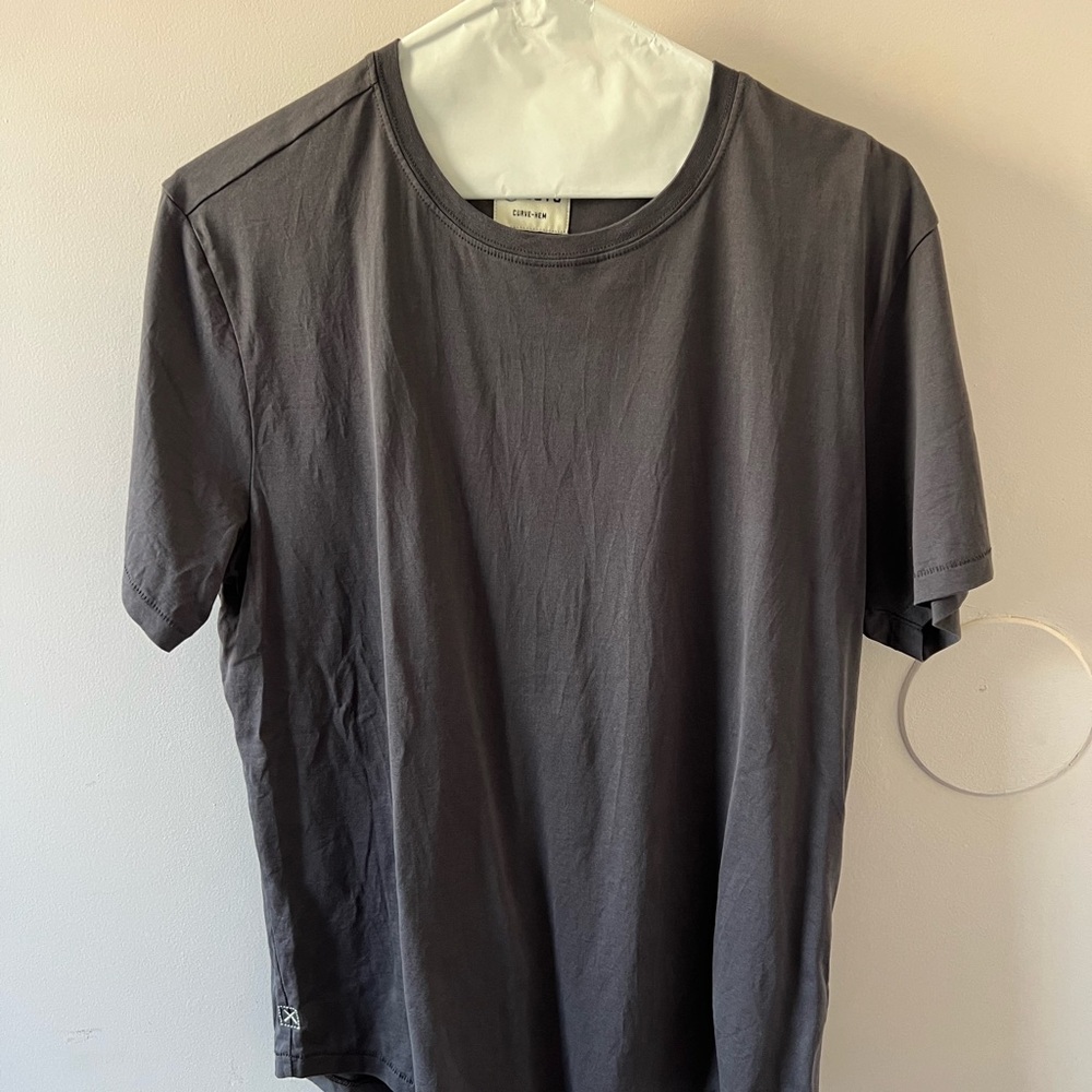 CUTS Pima Crew Shirt - Cast Iron